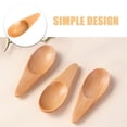 thumbnail image 4 of Shisuyan 4pcs Wood Small Scoops Compact Tea Spoons Multi-function Tea Scoops Kung Fu Tea Spoons Supplies, 4 of 9
