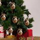 thumbnail image 5 of Adorno navideño de animales del bosque | Colgante de decoración navideña de 10 cm | Adorno de criaturas del bosque para decorar el árbol | Regalo festivo para la decoración navideña del hogar, 5 of 6