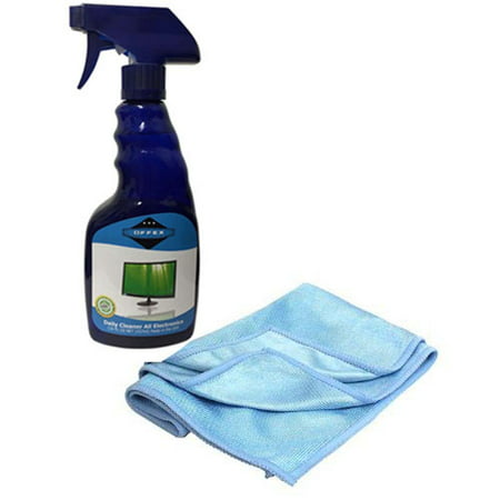 Offex Screen Cleaner Kit LCD LED Laptop Spray 16 Oz Bottle with Microfiber (Best Led Screen Cleaner)