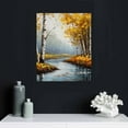 thumbnail image 4 of ONETECH HKDGOKA Wall Art for Bedroom - Rustic Forest Landscape Pictures Canvas Wall Decor - Beautiful Piece Paintings Ready to Hang 16\x20\, 4 of 4