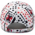 thumbnail image 4 of GHSDFBB Poker Game Playing Card Adjustable Cotton Baseball Hat Cap Visor Unisex Hip Hop Hat, 4 of 7