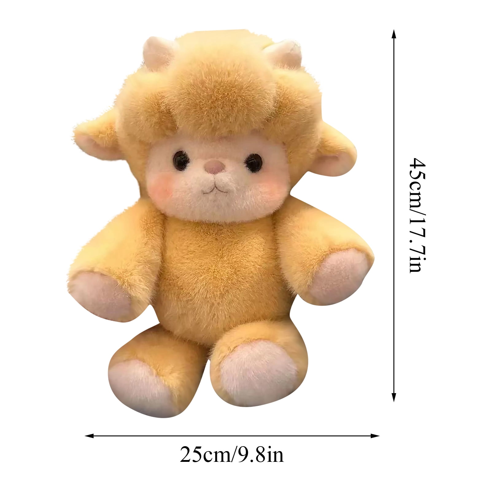 Cthrlog Adorable 45cm Black Running Husky Dog Weighted Plush Toy Ultra Soft Fluffy, Weighted Stuffed Animals for Adults Comfort Soothing Plush for Relaxation Naps and Sleep