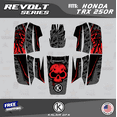 thumbnail image 4 of Kalair GFX Graphics Kit for Honda TRX250R (All Years) Revolt Series, 4 of 5