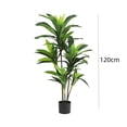 thumbnail image 2 of Artificial Dracaena Tree, Artificial Plants Indoor with Planter, Tropical Fake Plant in Pot with Adjustable Branche, 2 of 5