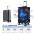 thumbnail image 2 of Travel Luggage Cover Protector - Astronaut Anti-Scratch Suitcase Covers Fits 18-32 Inch Luggage, 2 of 5