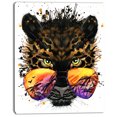 thumbnail image 2 of Design Art - Jaguar Drôle avec Lunettes de Soleil, 2 of 3