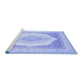 thumbnail image 2 of Ahgly Company Machine Washable Indoor Rectangle Abstract Blue Modern Area Rugs, 8' x 12', 2 of 4