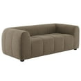 thumbnail image 5 of Liana Upholstered Fabric Loveseat in Mocha, 5 of 9