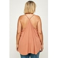 thumbnail image 4 of Plus Size, Clip Dot Solid Cami Tunic 1XL, 4 of 4