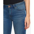 thumbnail image 2 of 1.STATE Womens Frayed-Detail Skinny Fit Jeans, Blue, 24 Regular, 2 of 3