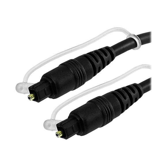 Monoprice - Digital audio cable (optical) - SPDIF - TOSLINK male to TOSLINK male - 10 ft - fiber optic