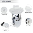 thumbnail image 4 of Electric Fuel Pump Assembly for Ford Edge 2011-2015 for Lincoln MKX 2011-2014 3.5L 3.7L Fuel Filter Pump Module with Inlet Strainer No.BT4Z9H307C, 4 of 7