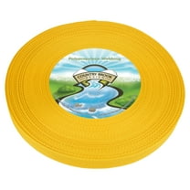 Country Brook Design® 1 inch Yellow Polypro Lightweight Webbing, 50 Yards
