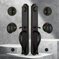 thumbnail image 4 of NEWBANG Smart Keypad Handleset for Single Front Door in Matte Black Finish, MDHST2018DB-E, 4 of 7