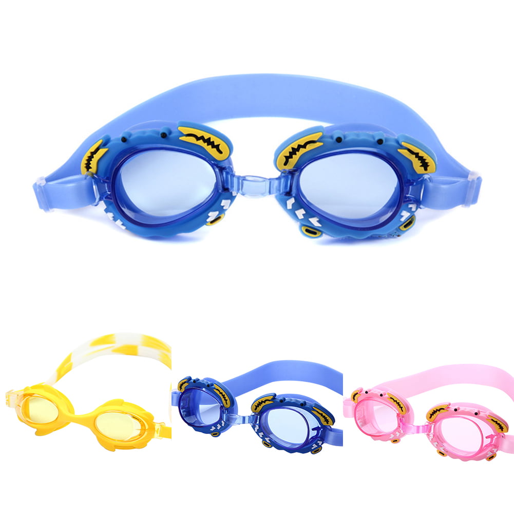 Adjustable Soft Swimming Googles Anti-Fog Swim Glasses for Boy & Girl Youth 