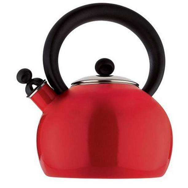 Copco Bella EnamelonSteel Red 2qt Tea Kettle