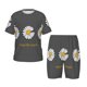 thumbnail image 1 of Balery Keep Life Simple Daisy Flower Conjunto de Pijama Infantil de Manga Corta con Estampado – Ropa de Dormir de Algodón Suave-4X-Large, 1 of 6