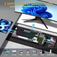 thumbnail image 3 of Teclado mecánico inalámbrico para juegos Redragon K742 Black, 3 of 9