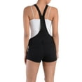 thumbnail image 4 of G-Style USA Women's Short Overalls RJSO115 - Black - Medium, 4 of 4