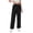 Black, variant on Wide Leg Corduroy Pants Women High Waisted Button Straight Pants Casual Elastic Fall Trousers Vintage Warm Clothes