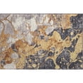 thumbnail image 2 of Addison Rugs Mayfield Premium Machine Washable Transitional Abstract Gold Rectangle Rug, 1'8" x 2'6", 2 of 6
