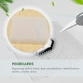 thumbnail image 3 of 4pcs ABC Clear 145x145mm Square Large Pegboards Board for Fuse Bead, 3 of 7