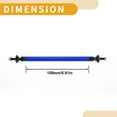 thumbnail image 4 of Unique Bargains 2pcs 150mm/5.91in Adjustable Front Bumper Lip Splitter Strut Support Bars Bule, 4 of 6