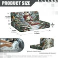 thumbnail image 7 of XYZCANDO Snowman RV Dinette Cushion Cover Camper Decor Sofa Covers Washable Bench Cushion for Loveseat Stylish Furniture Covers for Sofa and Loveseat, 7 of 7
