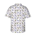 thumbnail image 3 of Daiia Monkey Submarine Captain Hawaiian Shirt for Men Gentle Cotton Regular Short Sleeve Casual-3X-Large, 3 of 9