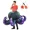 Octopus, variant on Inflatable Octopus Costume Cute Animal Theme Inflatable Suit Holiday Party Dress Up Perfect For Halloween And Christmas Party,Height 59"–74.8",Octopus