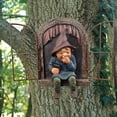 thumbnail image 4 of Garden Tree Hugger Garden Tree Peeker Yard Art Tree Escultura Para Decoración De Jardín Yuarrent HA035280-00, 4 of 6