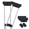 Crutch Pads - Padding for Walking Arm Crutches - Universal Underarm Padded Forearm Handle Pillow Covers for Hand Grips - Soft Foam Armpit Bariatric Accessories for Adults, Kids