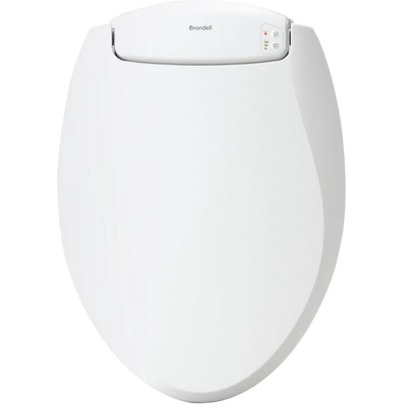 LumaWarm Heated Nightlight Elongated Toilet Seat, White