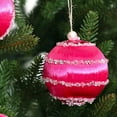 thumbnail image 4 of 3.15" Satin Christmas Balls, 9PCS Silk Christmas Tree Hanging Ornaments, Luxury Home Decorations for Xmas Tree Wreath Garland Holiday Wedding Party Decoration,  Green, 4 of 8