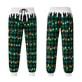 thumbnail image 3 of JAJAHO Boys Girls Pajamas Pants Christmas Sleepwear Bottoms Sizes 1-13 Drawstring Kids Loungewear Pants, 3 of 5