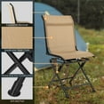 thumbnail image 5 of Resenkos Set of 2 Bamboo Dorm Chair with Storage Pocket for Camping and Fishing-Beige, Folding Chair Camping for Adult Hiking Fishing Beach, Camping Chairs for Adult Hiking Fishing Beach, 5 of 8
