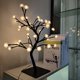 thumbnail image 2 of Lámpara LED de árbol con base cuadrada, simulación de rosa, lámpara de barra con control remoto RGB, regalo de cumpleaños, decoración creativa, luz de noche para habitación, 2 of 5