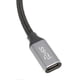 thumbnail image 3 of Câble USB C vers USB C 3.1 Gen 2 coudé à 90 degrés mâle vers femelle 100 W 20 V 5 A Charge 4K 60 Hz Haute vitesse 10 Gbit/s Câble 0,25 m, 3 of 4