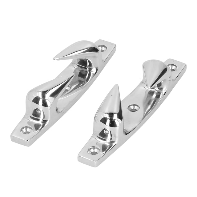 2 uds 4,69 pulgadas anclaje tacos de amarre izquierda derecha 316 acero inoxidable Fairlead para barco marino yate