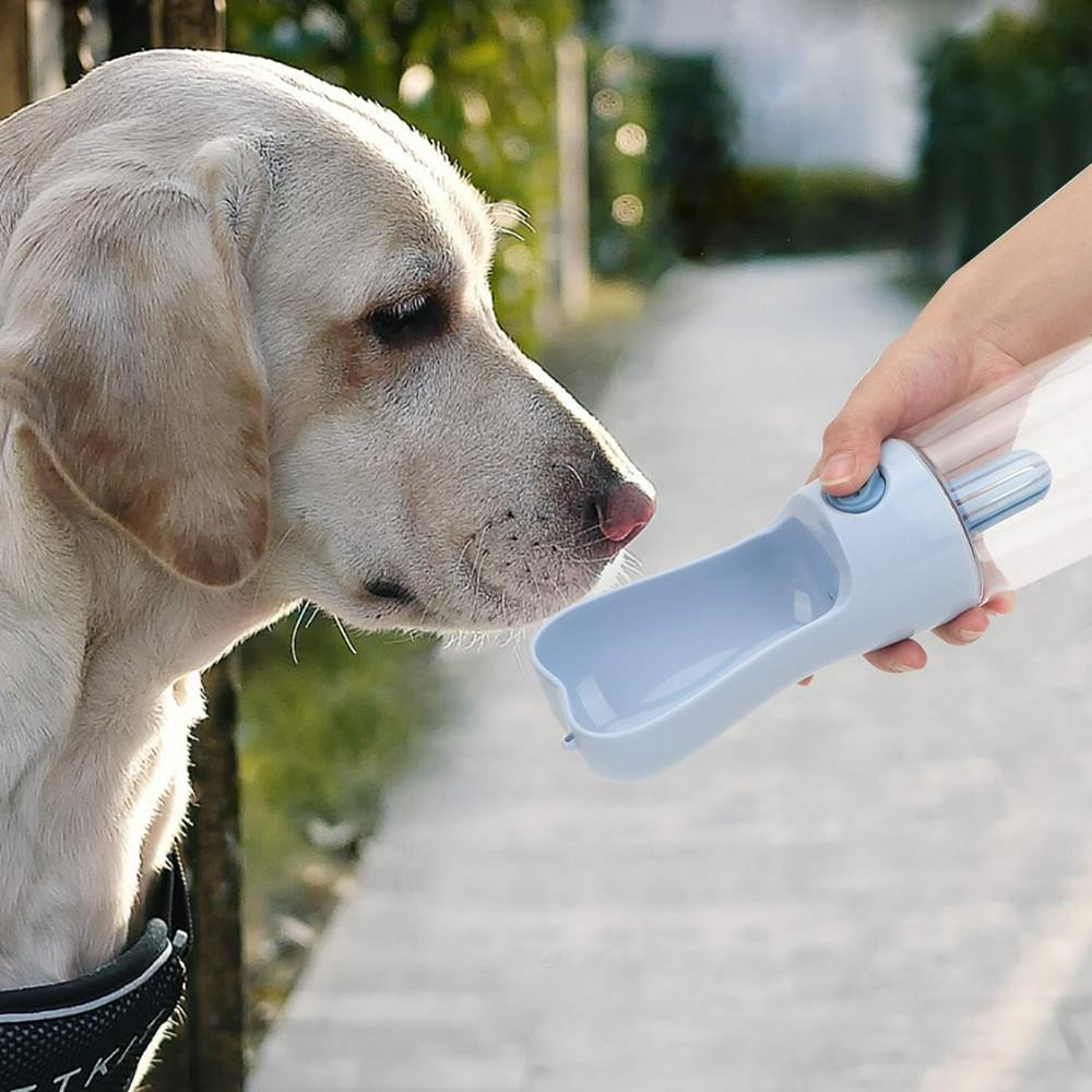 Tebru Pet Dog Portable Water Bottle Outdoor Cat Puppy Drinking Cup