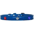 thumbnail image 4 of Red, White and Blue Star Widget Croc Dog Collar White Size 10, 4 of 10