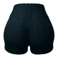 thumbnail image 4 of Workout Shorts for Women, High Waisted Textured Booty Scrunch Yoga Shorts, 4 of 7