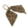 thumbnail image 5 of Unique Bargains 1 Pc Elegant Flower Pearl Ribbon Hair Elastic Band Beige Yellow Black, 5 of 5
