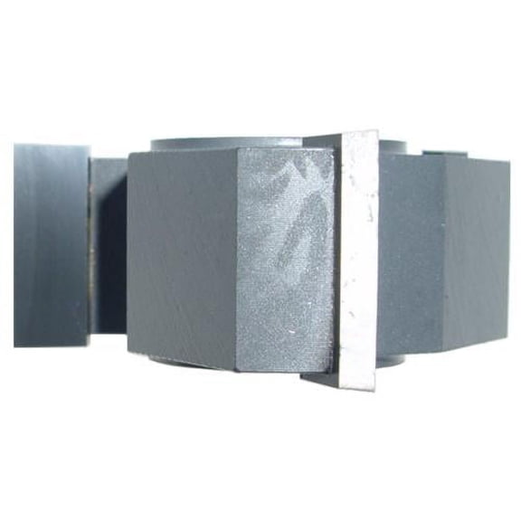 Magnate M047 Straight Shaper Cutters - 1" Cutting Height, 3/4" Bore, 2-5/8" Outside Diameter, M1122 Rub Collar