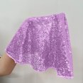 thumbnail image 4 of Nappes Rondes en Liquidation, Nappes d'Été pour Extérieur, Nappes à Sequins, Nappes Boho (60x60cm), 4 of 5