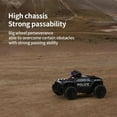 thumbnail image 5 of Turbo Racing C82 1/76 Mini RC Police Monster Truck 2.4G 3CH RWD Desktop Electric Car with Detachable LED Lights and Replaceable Body Shell for Hobbyist -RTR, 5 of 7