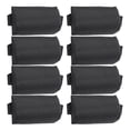 thumbnail image 1 of Almohada De Sillas De Salón Plegables Al Para Reclinable De Patio De Playa - De 8, Negro, 1 of 9
