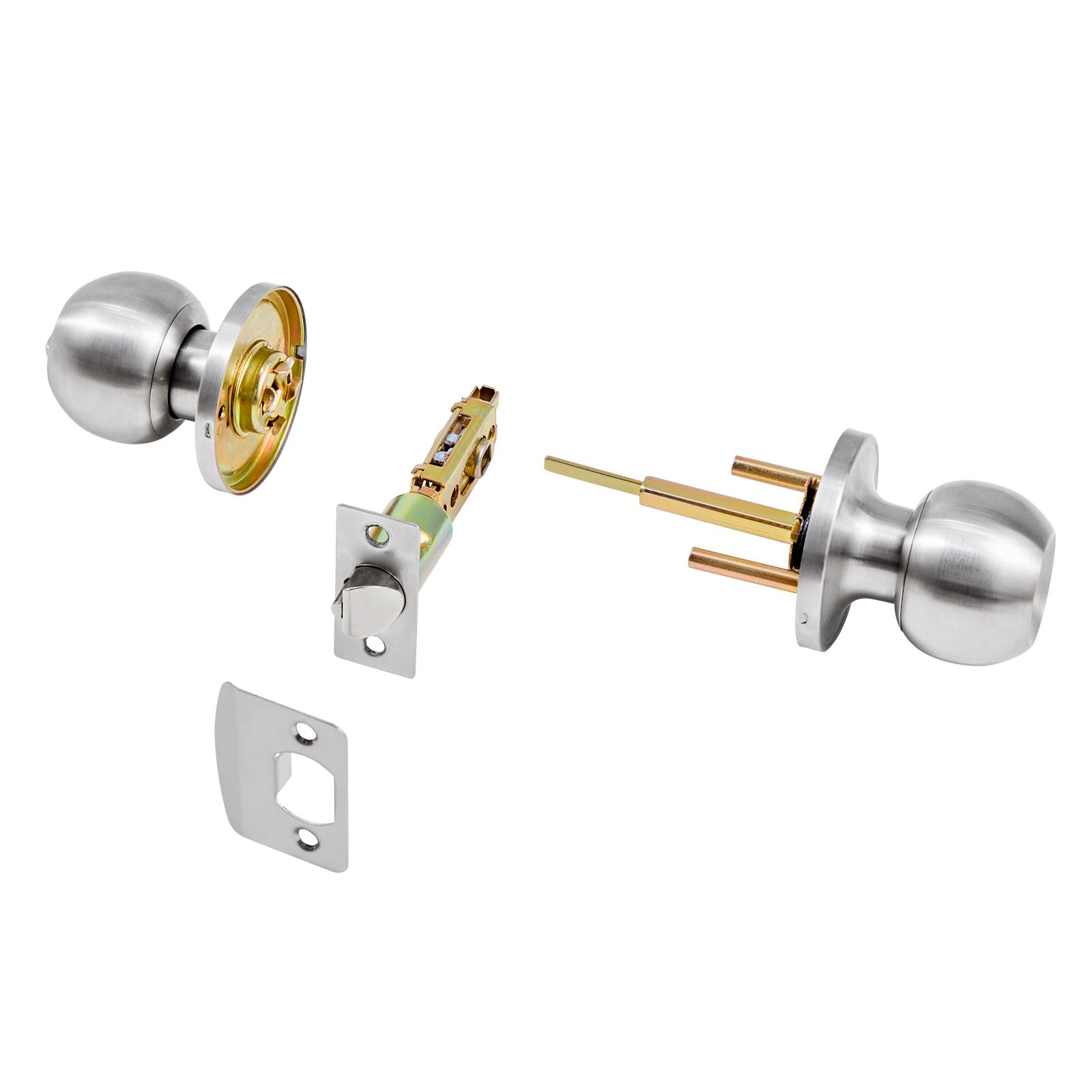 AsterOutdoor Keyed Entry Door Knob with Adjustable Latch photo 5