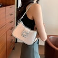 thumbnail image 2 of Armpit bag, foreign bucket bag, shoulder small square bag, 2 of 7