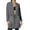 Grey, variant on Women's Cardigan Casual Lightweight Cardigan With Pockets 3 4 Sleeve Front Open Dust Duster,White Women's Cardigan M